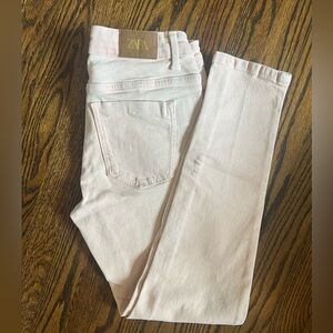 ** ZARA women’s denim pink jeans **